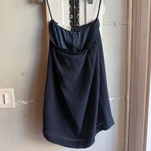 Stanley Platos Martin Ross Navy Skirt